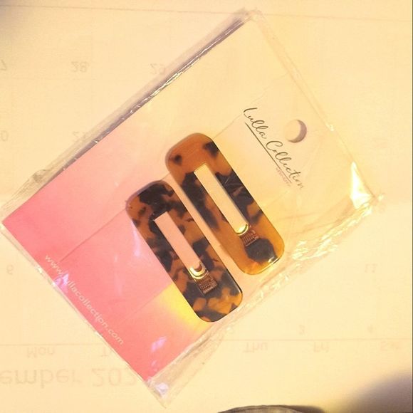 LULLA COLLECTION SET OF RESIN HAIR CLIPS - Picture 2 of 4